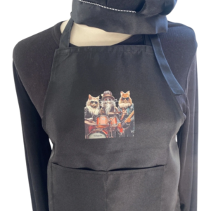 Little Rock Star (childs apron)